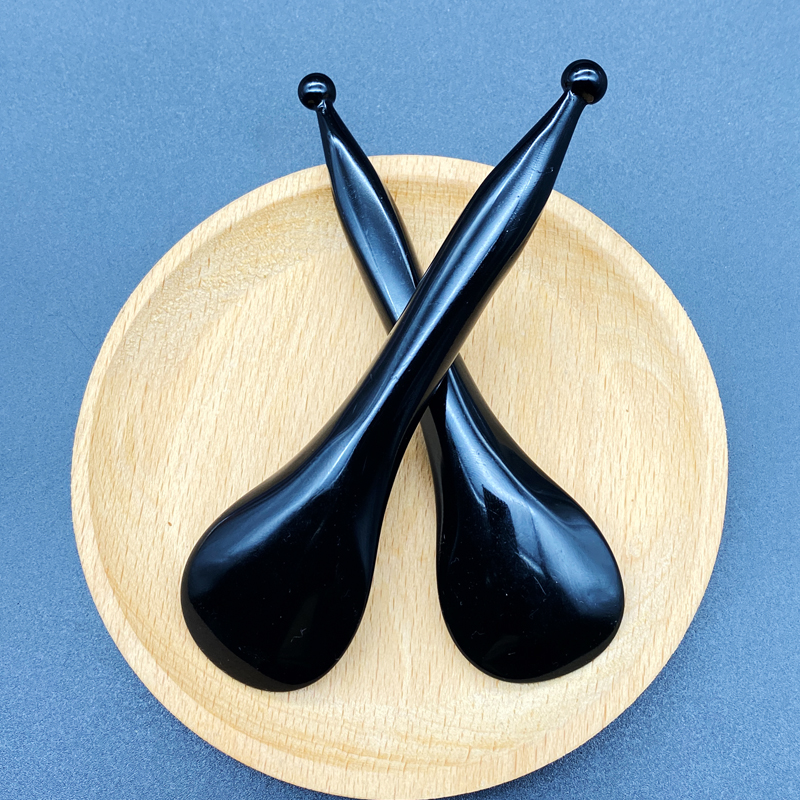 Massage acupuncture stick Point stick Dial rod face small face pat beauty bar foot foot resin honey wax