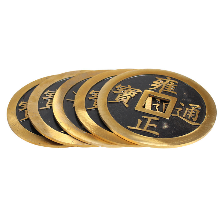 Temple Tour Coin Coin - Coin - Coin - Coin - Brass Material Tourist Area Coin - Coin