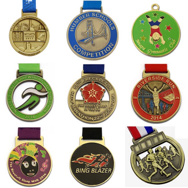 Metal medal custom football basketball badminton game medal games medal general gold silver bronze medal