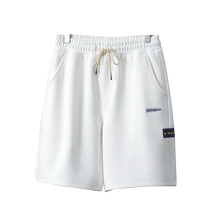 Outlet NASA mens summer pants 2023 new loose five-point pants trendy brand casual sports pants