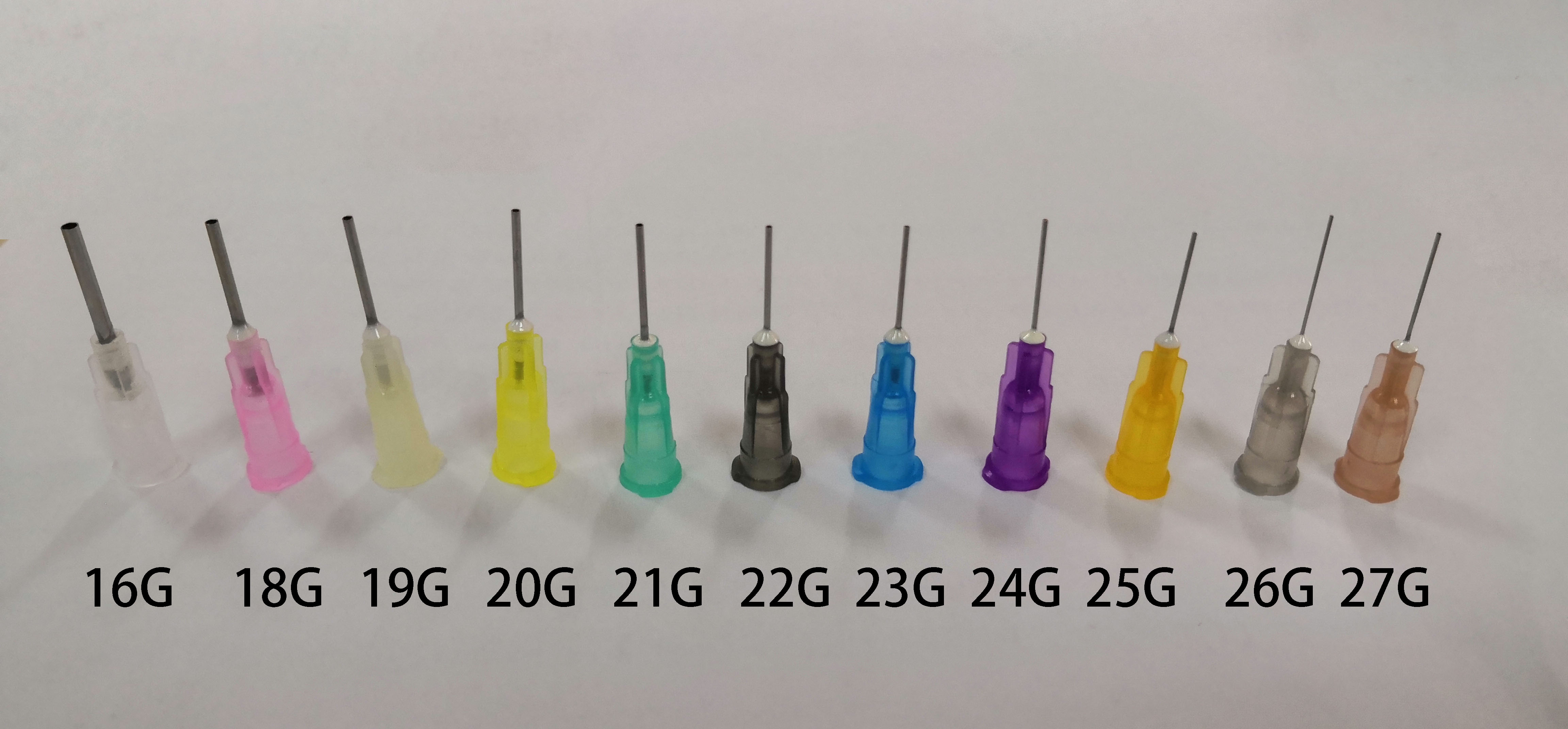 1 2-inch bayonet plastic dispensing needle 16-27G