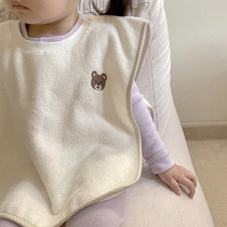 ins Korean children wash their faces brush their teeth bibs eat dirty bibs thick cotton practical Childrens towels