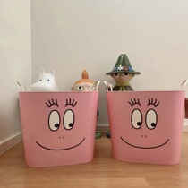 South Korea ins Norse minimalist letter toy sundries Baba dad storage bucket toy storage basket dirty clothes bucket