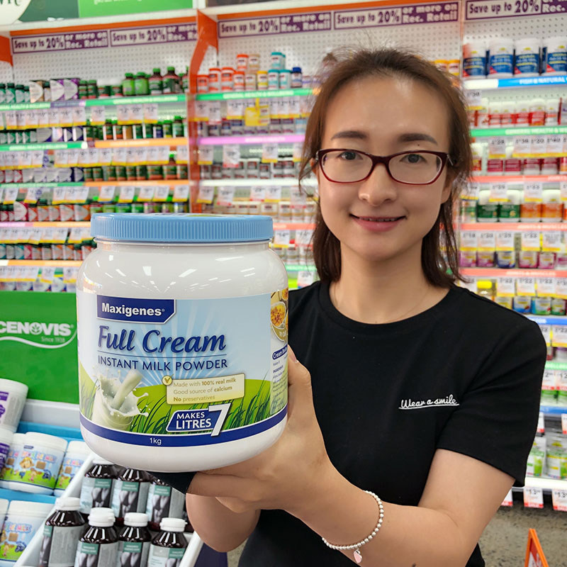 Australia imports Blue Fat Sub-American Pregnant Woman Pregnant pregnant woman Adult middle aged high calcium Calcium Whole Milk Powder 1KG