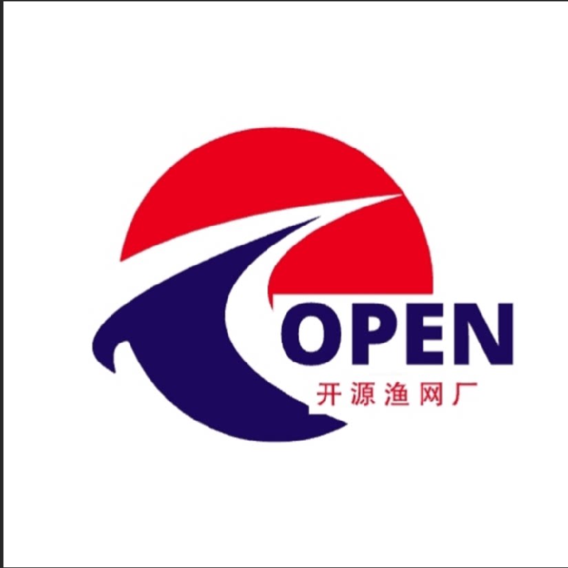开源渔网工厂直销的LOGO