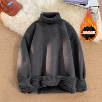 Темно -серый плюс бархат