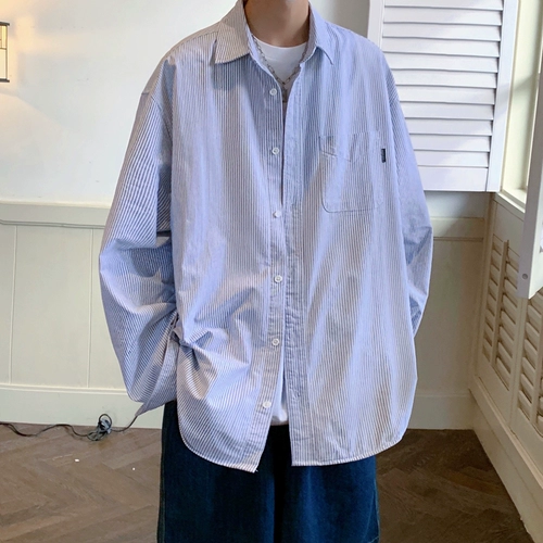 Японская осенняя трендовая рубашка, универсальная куртка для отдыха для школьников