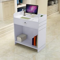 Small cash register front desk desk desk simple shop cashier clothing store beauty restaurant economy small bar