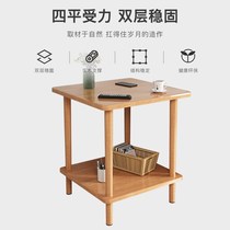 Sofa edge a few double layers small square table Table Dining Room Mini Table Set bedside Easy bedroom Small family type tea table