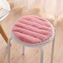 Round stool cushion for long sitting seat cushion office thickened fart cushion tatami chair Butt Cushion Chair Mat Pink