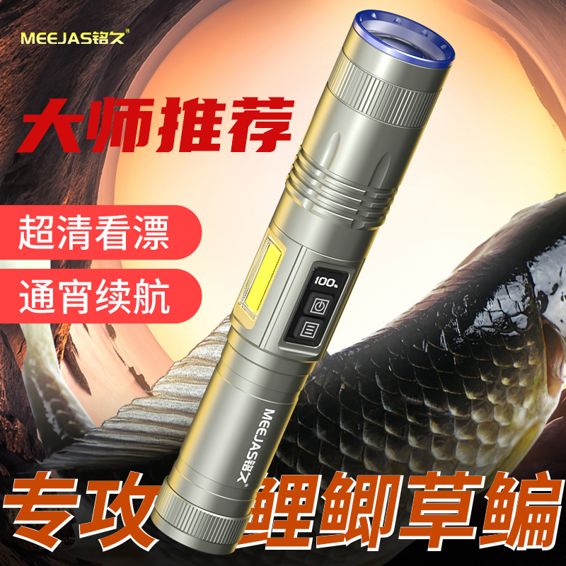 Namedlong 2023 new laser fishing light night fishing light blue light light fishing high-power equipment special cannons-Taobao