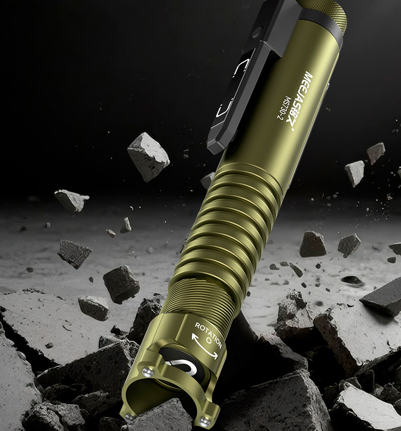 2026 New Model High-Brightness Flashlight, Rechargeable, Small, Portable, Multi-Function, Magnetic Work Light, Ultra-Bright for Outdoor Use