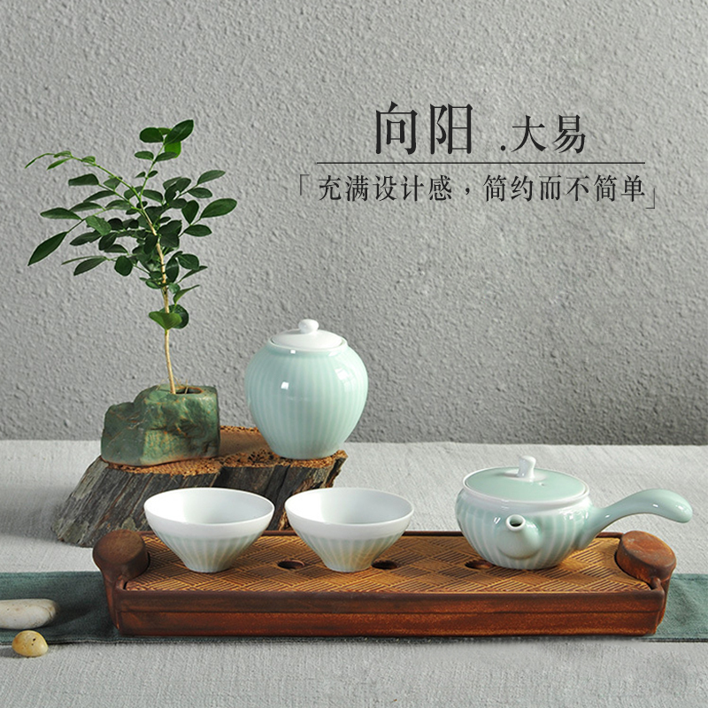 Japanese Retro Creative Simple Stone-Glazed Coarse Pottery Complete Set of Kung Fu Tea Set Personal Employee Corporate Gift Gift Box Set Japanese Retro Creative Simple Stone-Glazed Coarse Pottery Complete Set of Kung Fu Tea Set Personal Employee Corporate Gift Gift Box Set