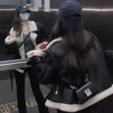 Утепленная бархатная демисезонная куртка, бейсбольный пуховик, форма