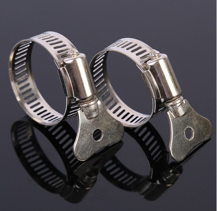 Water Pipe Hose Clip Stainless Steel Hoop hoop Hoop Throat Stirrup Widening Thickening 18-32 Pipe Clamp Pipe Joint Fitting