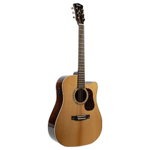 Port Courtcourt Gold Custom AR 41 pouces AA grade Adirondack full single ballad électrique box guitare