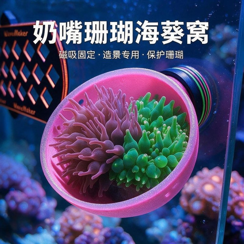 Magnetic Pacifier Sea Anemone Nest Carpet Coral Nest Red Pacifier Nest Green Pacifier Nest Princess Sea Anemone Nest Large Fluorescent