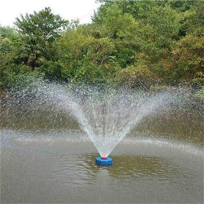 Fish pond oxygenation new floating water pump oxygenation machine 3 inch 4 inch plastic floating ring floating water large-scale aeration aeration 380V