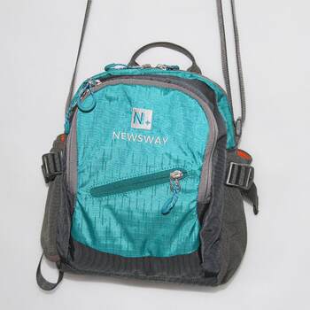 New outdoor sports crossbody bag for women and men, casual shoulder bag that can be carried on the back, multiple zipper bags, and multiple small crossbody bags