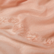 APC early spring recommended French fresh and elegant spray-painted velvet tip large size four-sided cashmere shawl