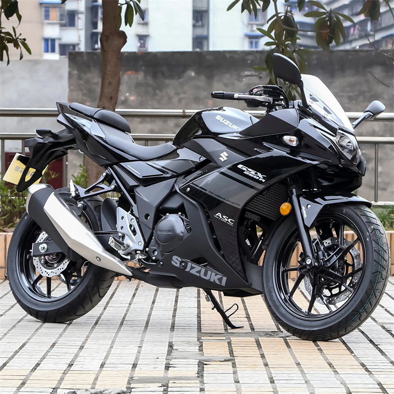 National Iv Standard Efi Suzuki Gsx250Cc Dual-Cylinder Water-Cooled Motorcycle for Men, Suitable for Street Racing and Heavy-Duty Riding