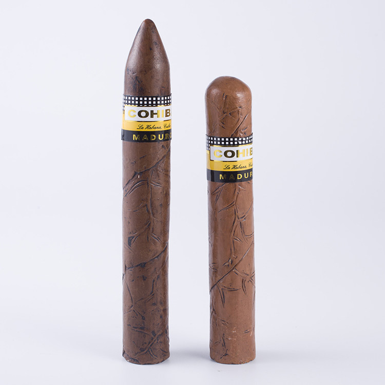 Resin material simulation cigar smoke cigar model cigar ornaments Cigar shooting props fake cigar