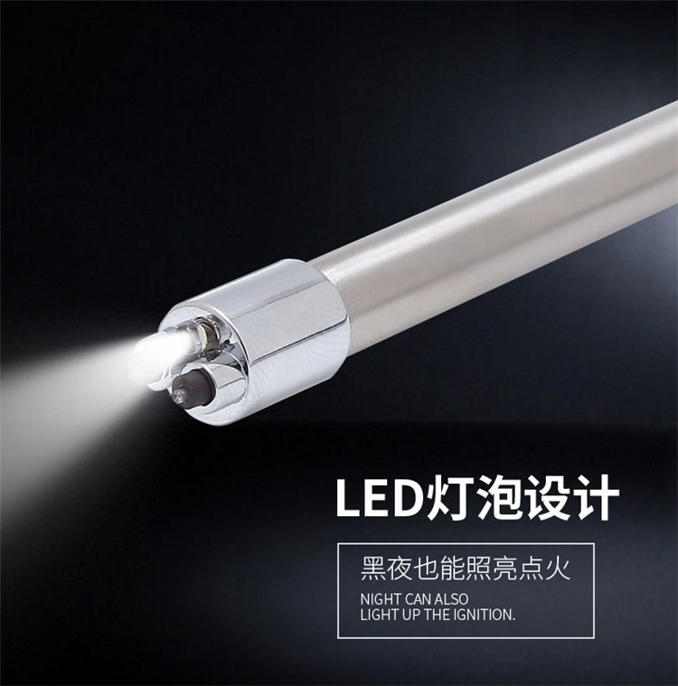 Bếp dài bật lửa đánh lửa xung điện đánh lửa bếp gas đốt lửa nhà bếp gas tự nhiên - Bật lửa hột quẹt khò