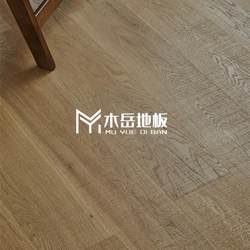 Muyue Oak Imported Whole Birch Multi-Layer Solid Wood Composite Floor Sawtooth Micro-Brushed Skin-Feel Paint Wood Color Cross Saw Pattern