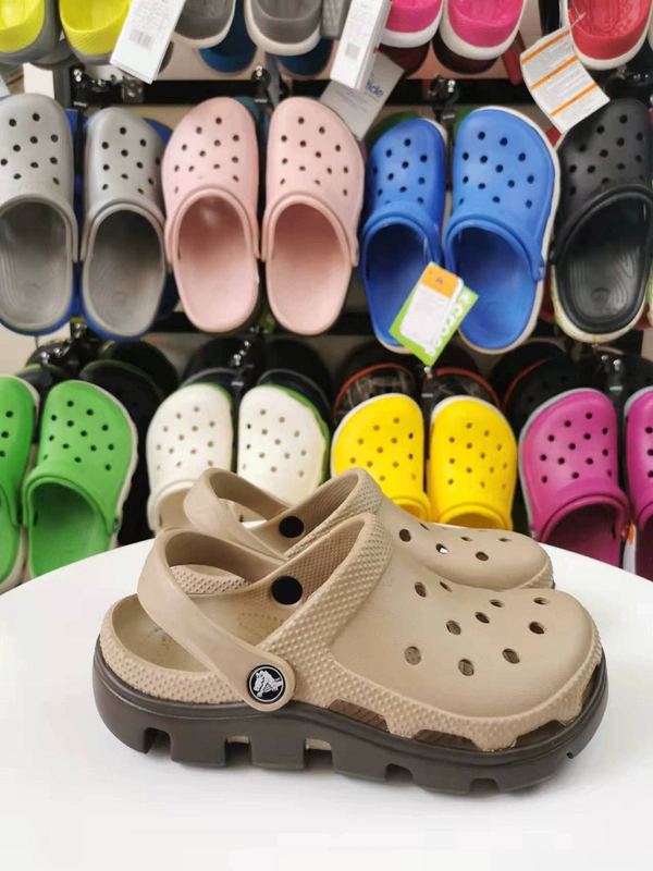 Giày đi biển Crocs giày nam Crocs thể thao Dieter lỗ đôi mẫu đế dày dép quai hậu 11991