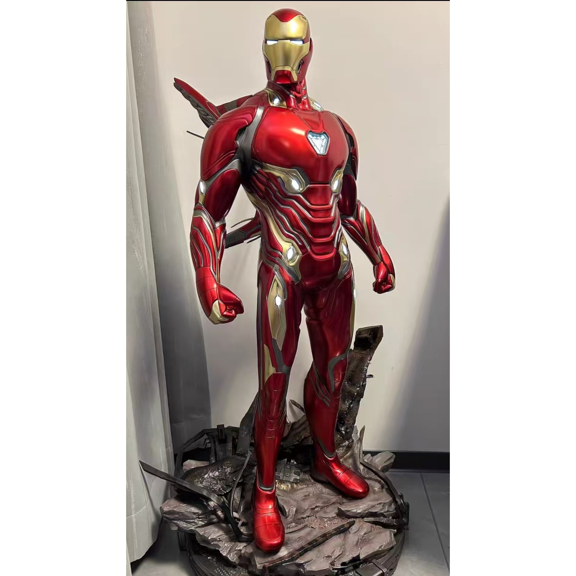 钢铁侠Marvel 复仇者联盟Mark 39 双子座3D模型$25 - .ma - Free3D, image size:1895x1895
