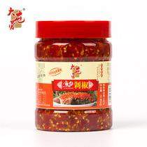 (Caihua condiment) Datunying Red Fish Head Chopped Peppers 1kg Pickled Chopped Pepper Fried Vegetable Mixed Noodles Hot Pot