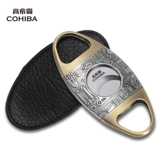 Cohiba gaosh Сигар с сигарными сигарными сигарными сигарами и открывающимися перфорациями буровые бурные двойные ножи с острым размером удары