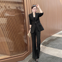 High level Sensation Salt Department Fried Street Design Sensation Professional Wool Suit Jacket Lady Spring Autumn Breeze Suit Suit Foreign Air