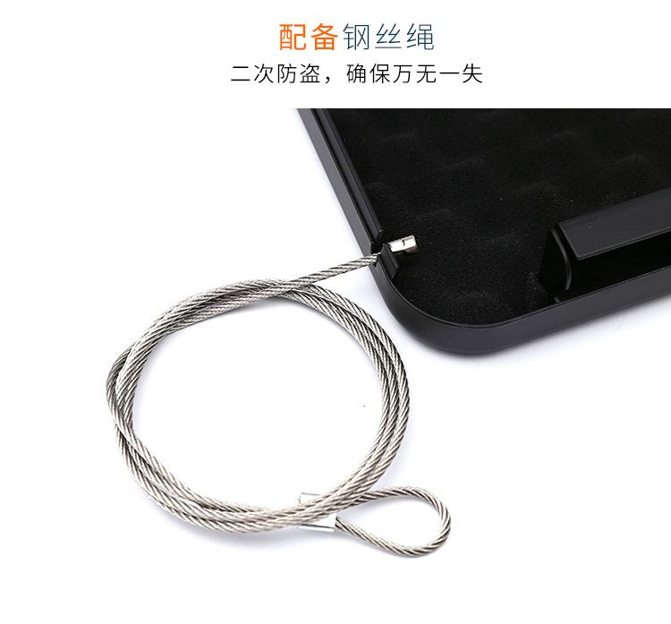 Tất cả thép mật khẩu ô tô di động két sắt di động ngăn kéo hộp lưu trữ hộp đồ trang sức hộp đựng tiền điện thoại - Két an toàn