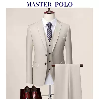 American Ralph middot Lauren Polo men's suit suit Wedding groom wedding dress high-end suit Business formal professional slim