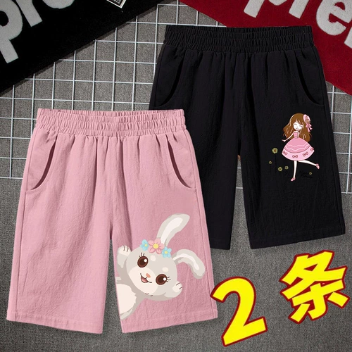 Детские летние штаны, тонкие шорты, летняя одежда, спортивная форма, подходит для подростков, детская одежда