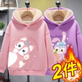 Демисезонная утепленная толстовка, детский пуховик, толстовка с капюшоном, детская одежда, подходит для подростков, увеличенная толщина