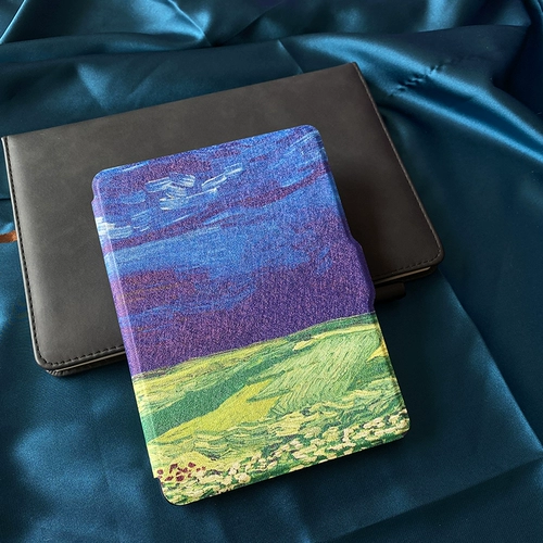 Van Gogh Series Kindle Dermanne Protective Cover Paperwhite5/4/3/2 Молодежная версия 499 Кожаный чехол OASIS2/3