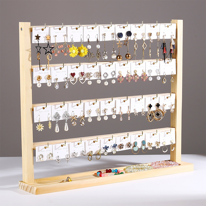 Jewelry Display Stand, Bracelet Storage, Jewelry Hanging Rack with Hooks, Stall Display Rack for Earrings, Lipstick, Key Storage Rack Jewelry Display Stand, Bracelet Storage, Jewelry Hanging Rack with Hooks, Stall Display Rack for Earrings, Lipstick, Key Storage Rack