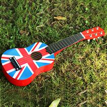 High-end childrens small guitar toy can play the simulated musical instrument for beginners free picks for male and female babies