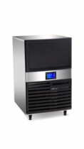 Shanghai ice maker Commercial refrigeration equipment Straight vertical air-cooled production ice 40kg Tetris ice LB80A