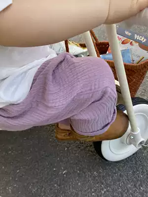 didibear summer baby super comfortable washed gauze breathable big pp pants tricolor anti mosquito pants