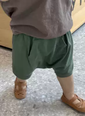 Didibear summer baby Summer comfort cool big P five-piece pants