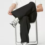 Adidas, мужские модные тонкие черные быстросохнущие штаны, официальный продукт, для бега