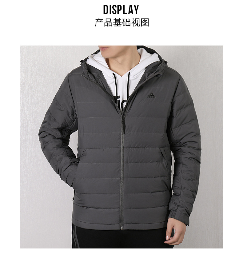 Adidas Adidas Men 2018 Mới Áo khoác thể thao chính hãng và giải trí ấm áp DM1958 - Thể thao xuống áo khoác áo phao nữ dáng dài siêu nhẹ