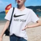 Nike Nike ngắn tay phụ nữ 2020 mùa hè mới thể thao hàng đầu lỏng lẻo nửa tay thương hiệu thủy triều áo thun cotton CI1384 - Áo phông thể thao