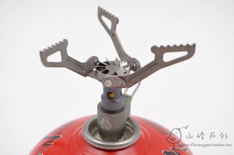 Bếp gas hợp kim titan Bumblebee BRS-3000T siêu nhẹ bếp gas butan 25G bếp ngoài trời - Bếp lò / bộ đồ ăn / đồ nướng dã ngoại bếp ga mini