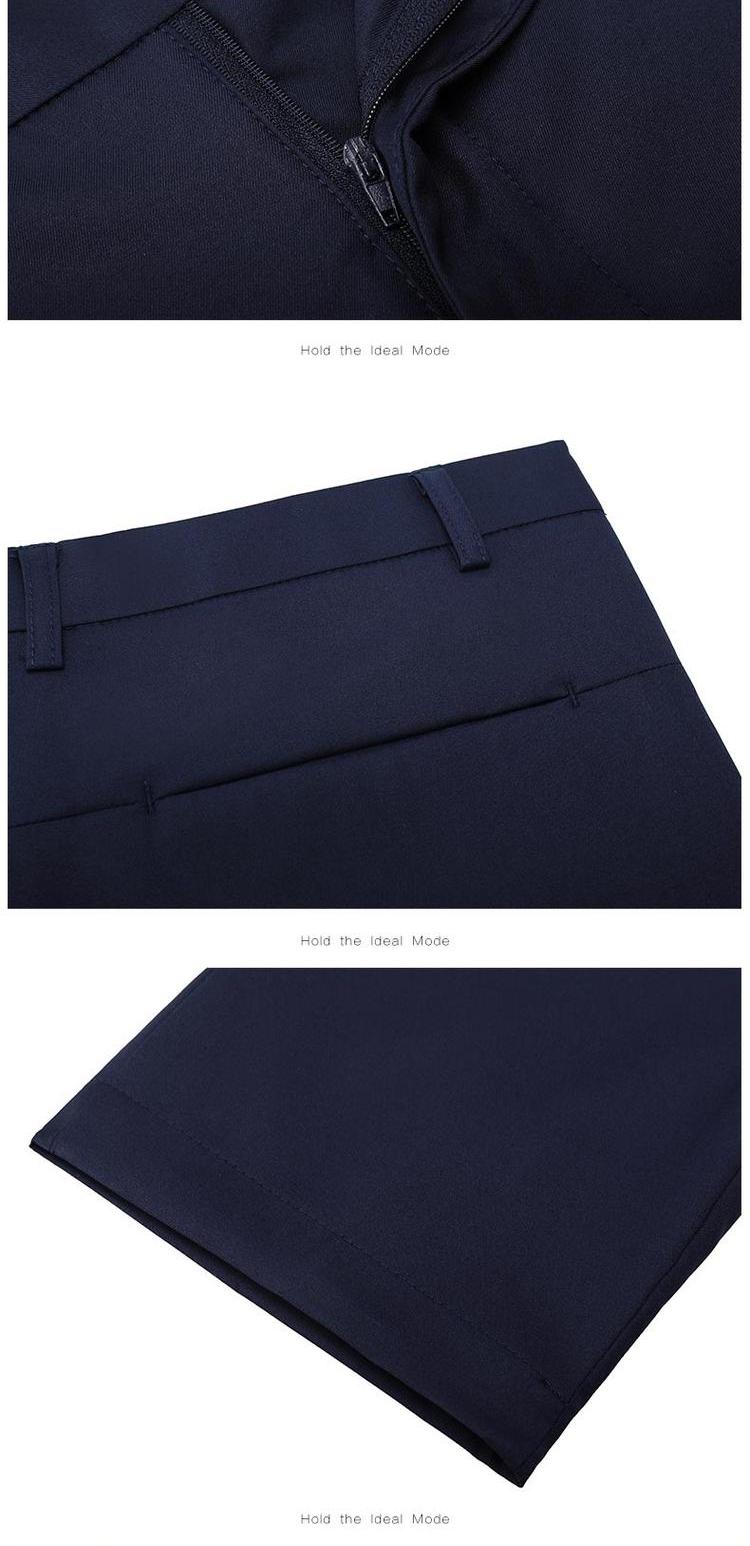 HIM uomo / Han Chong phần mỏng Quần tây nam quần tây nam quần dài nam thanh niên quần âu màu xanh giản dị vest nam đẹp