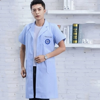 Корейская версия светло-голубых коротких рукавов.