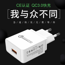 Eurogauge conversion plug QC3 0 phones fast charging Europeter chargers Italy Switzerland Germany France Travel